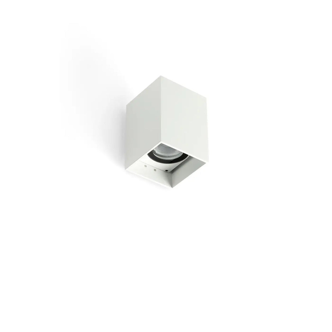 Applique extérieure Kov carrée 1 lumière blanche de Faro Barcelona