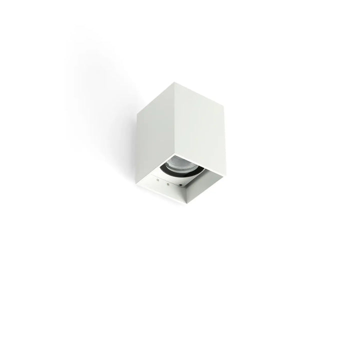 Applique extérieure Kov carrée 1 lumière blanche de Faro Barcelona