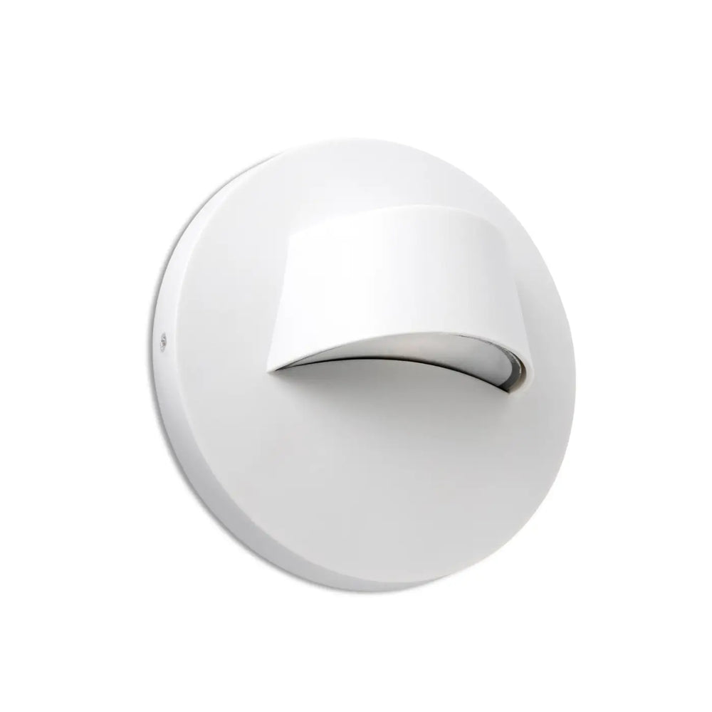Applique extérieure Brow blanche de Faro Barcelona