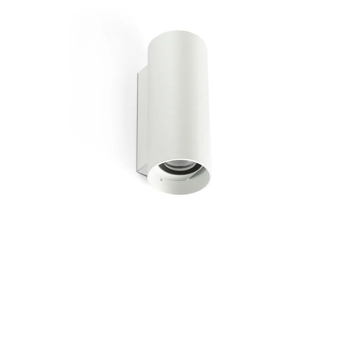 Applique extérieure Kov ronde 2 lumières blanche de Faro Barcelona