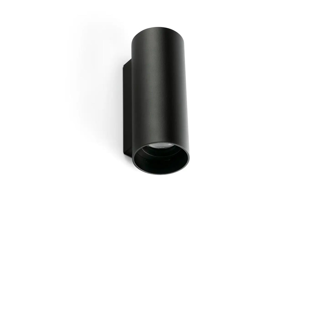 Applique extérieure Kov ronde 2 lumières noire de Faro Barcelona