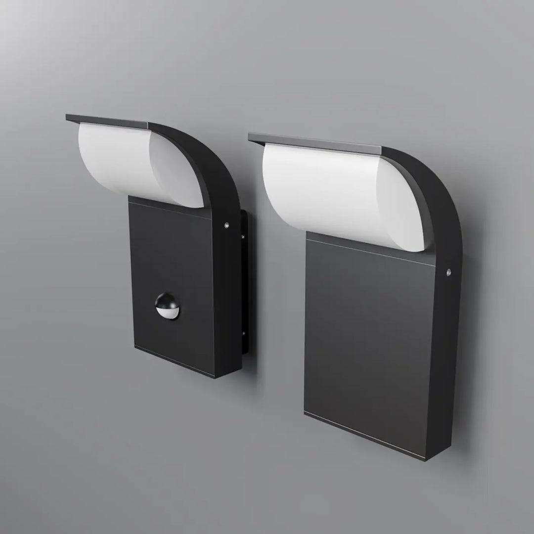 Modernes distributeurs de papier toilette muraux en acier noir avec rouleaux blancs pour applique extérieure led stock détecteur