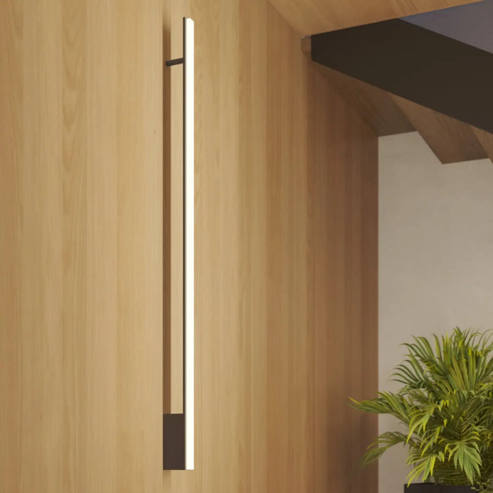 LAGOM 120 black LED wall light 3000K
