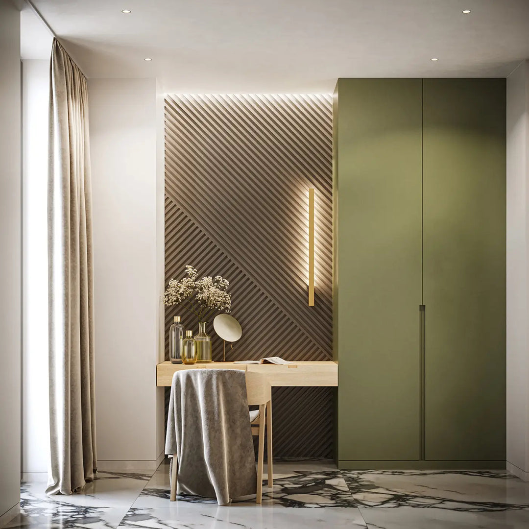 LAHTI M wall light, golden 3000K