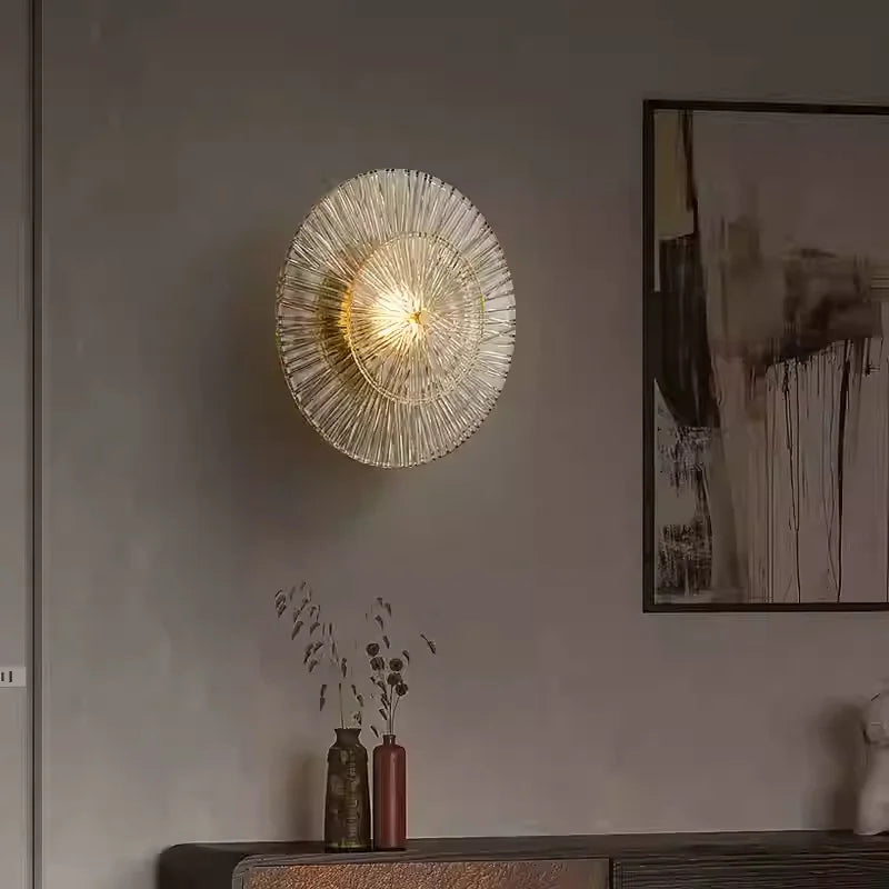 Applique led style soleil pour ambiance chic élégant