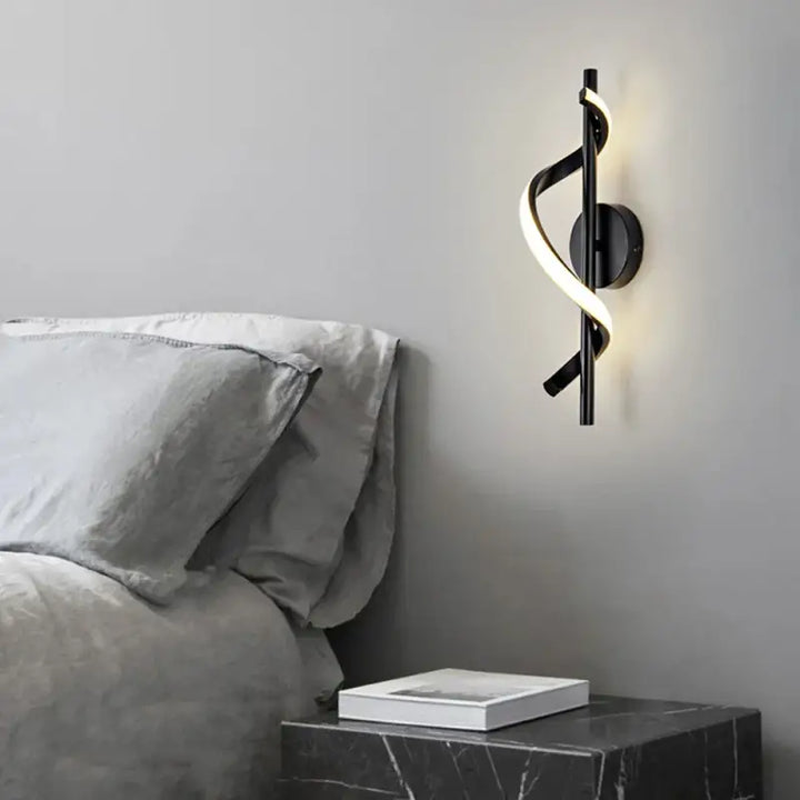 Applique led murale contemporaine et élégante style minimal