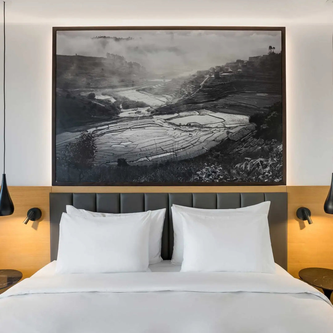 Applique murale Gamma dans une chambre d'hôtel