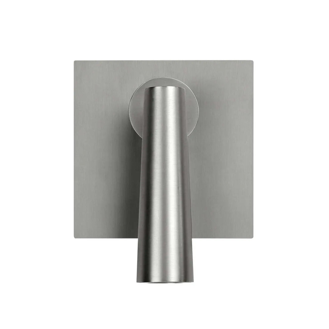 Applique liseuse Gamma en aluminium argent #couleur_argent