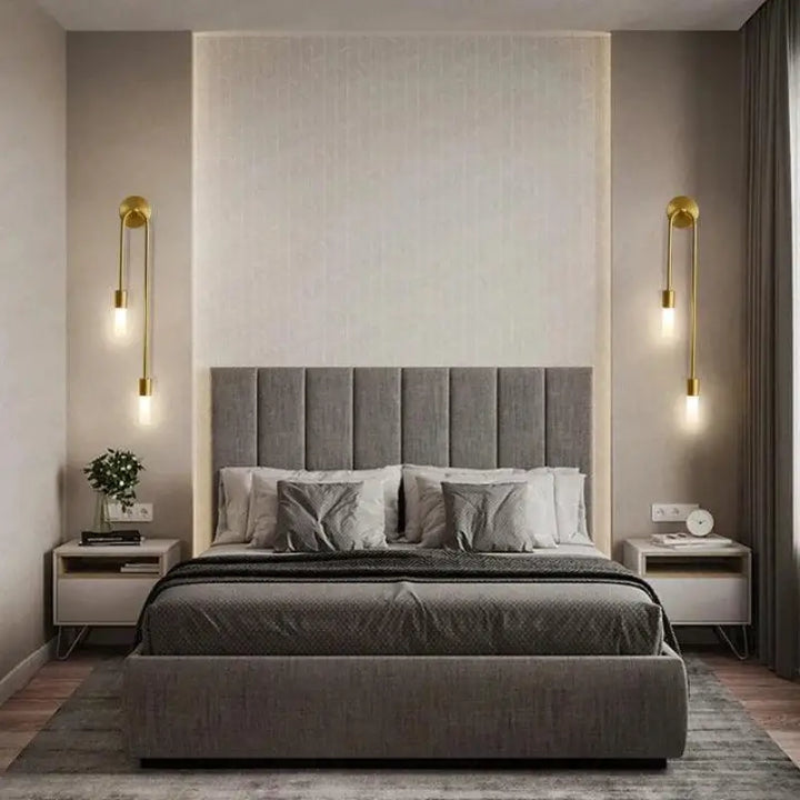 Applique Murale Métal Tubulaire Verticale