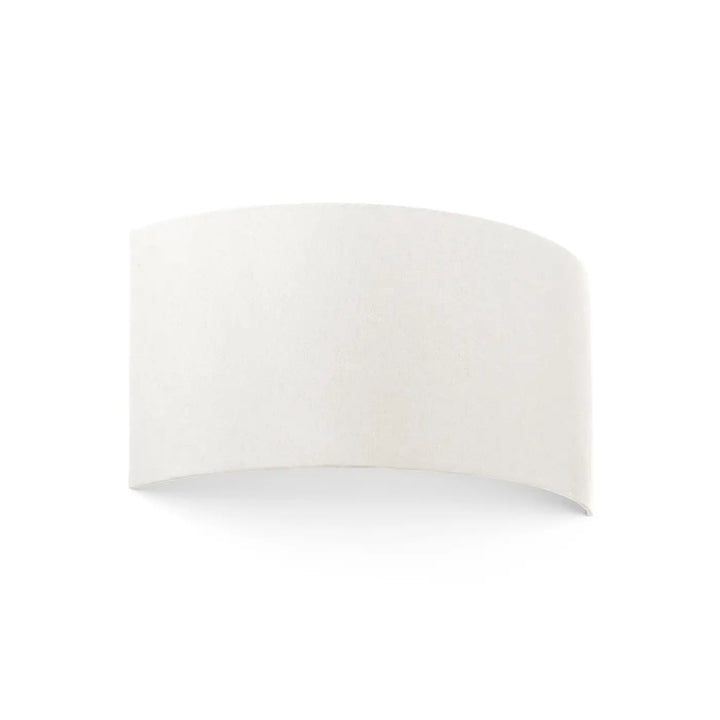 Applique murale Cotton ronde horizontale 2 lumières beige