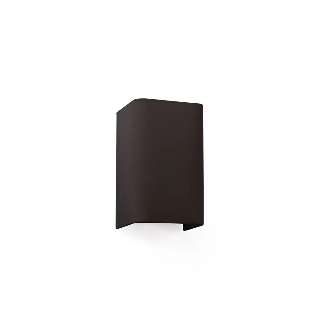 Applique murale Cotton rectangulaire noire de Faro Barcelona