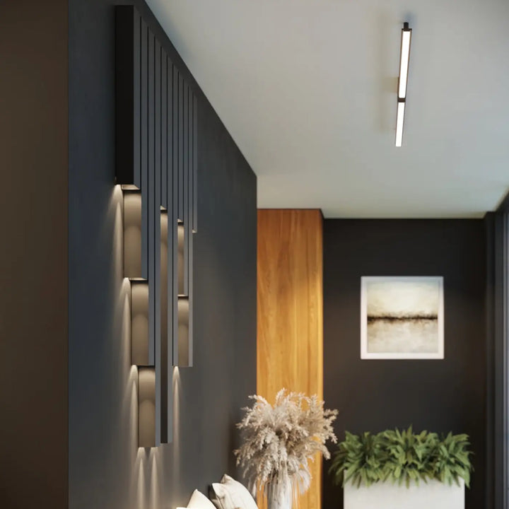 Applique murale freya 60 beige avec led intégrée compose dappliques murales disponible en cinq coloris