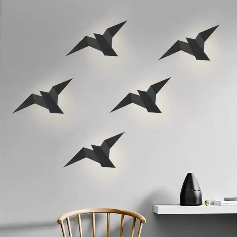 Applique Murale Bird En Aluminium Style Moderne