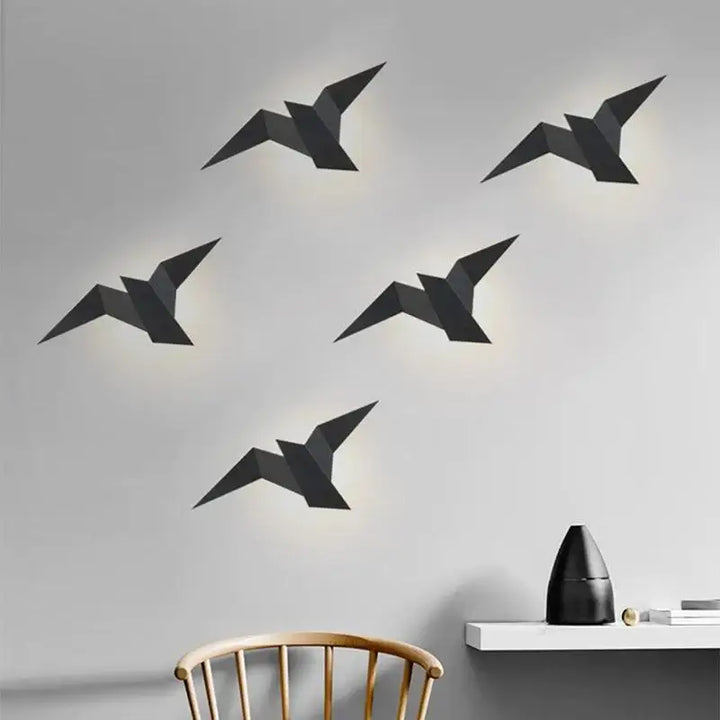 Applique Murale Bird En Aluminium Style Moderne