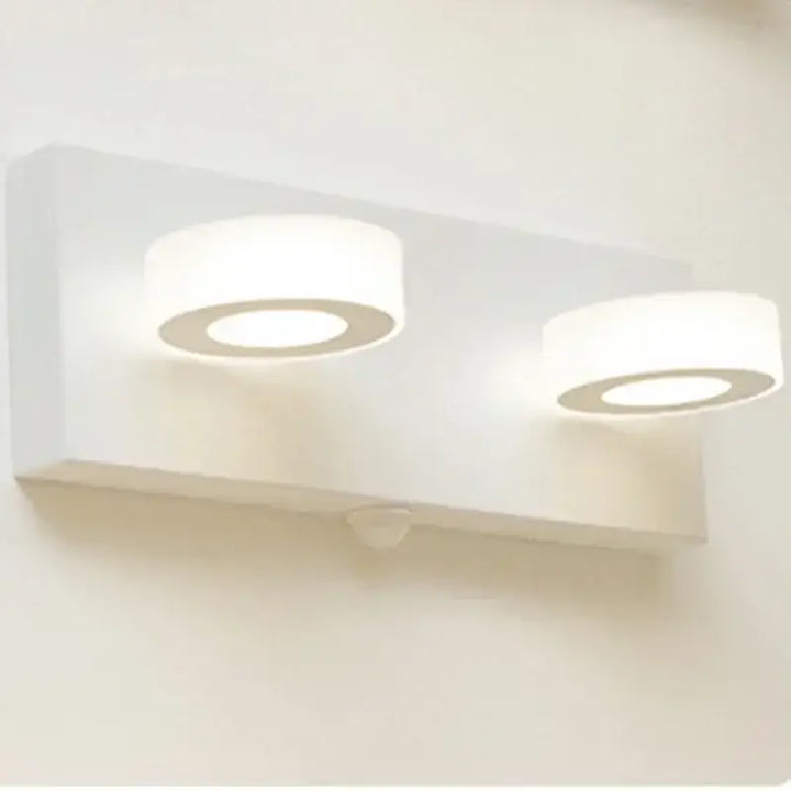 Applique Murale Blanche Pour Miroir De Salle De Bain