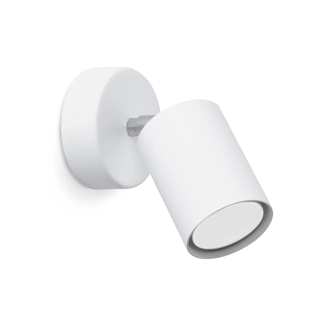 Applique murale lemmi 1 blanc en module led avec design minimaliste pour une lumière conviviale plafonniers lemmi