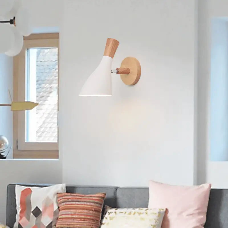 Applique Murale Bois Flotté Gris Forme Fleur