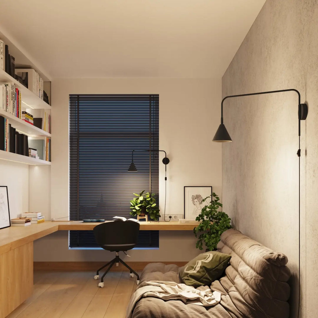 Applique Murale noir dans un intérieur contemporain