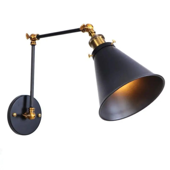 Applique Murale Bras Pivotant Cône Droit