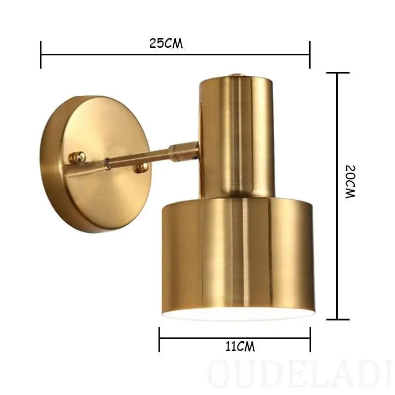 Applique Murale Chambre Design Cylindrique