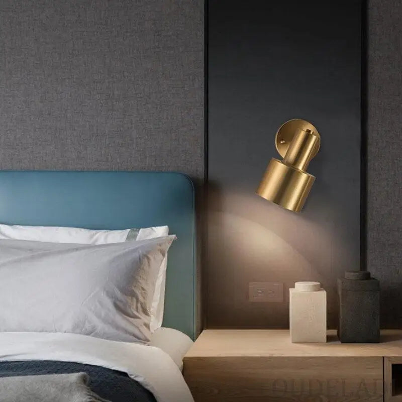 Applique Murale Chambre Design Cylindrique