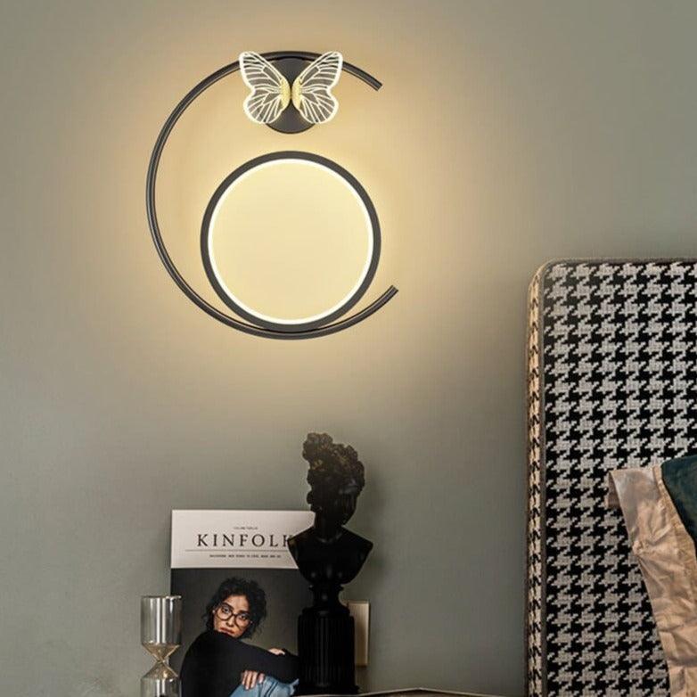 applique murale chambre noir