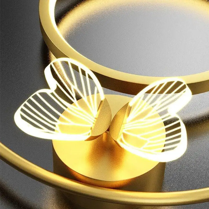 Applique Murale Chambre Enfant Cercles Papillon