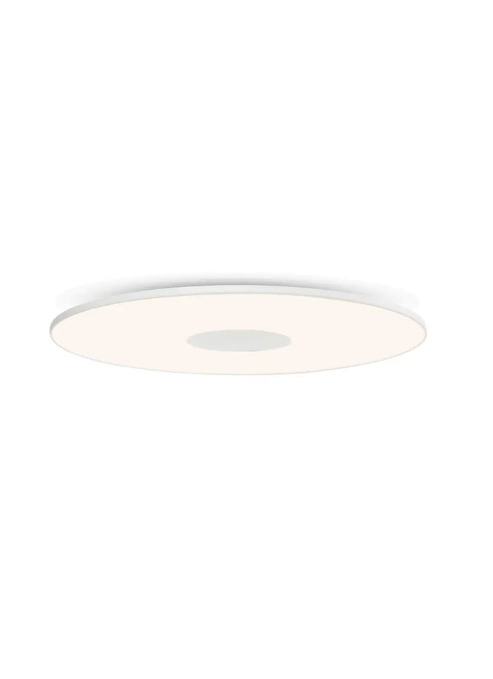 Applique Circa Flush blanche, disque LED de 40,5 cm