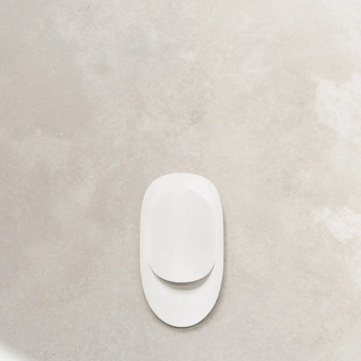 Applique murale blanc vue rapprochée dans son décor