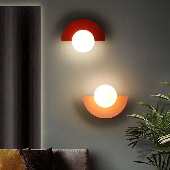 Applique Murale Couleur Design Minimaliste