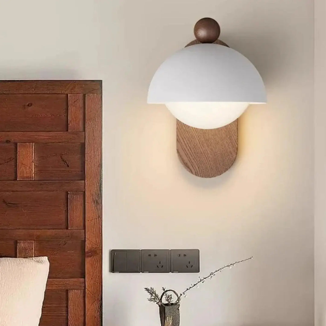 Applique murale design aluminium style nordique ambiance