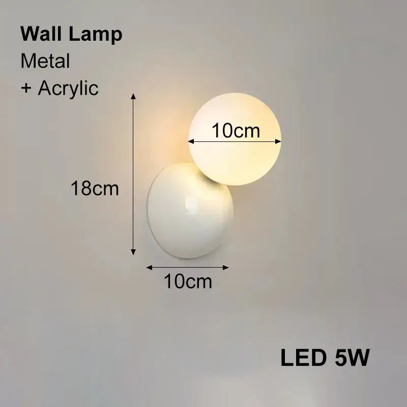 Applique design en métal et acrylique moderne style chic