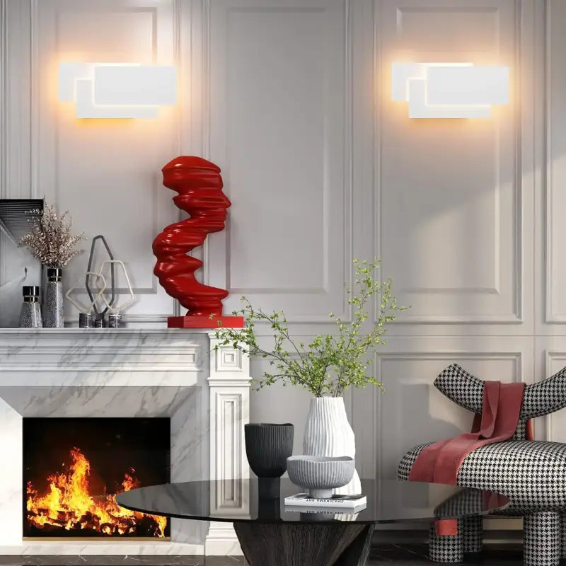 Applique murale design minimaliste en forme de rectangle moderne