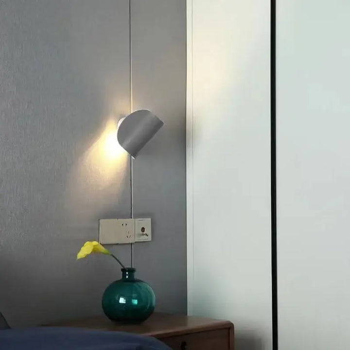 Applique murale design moderne blanche minimaliste