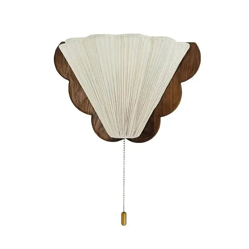 Applique design naturel bois et tissu élégant raffiné