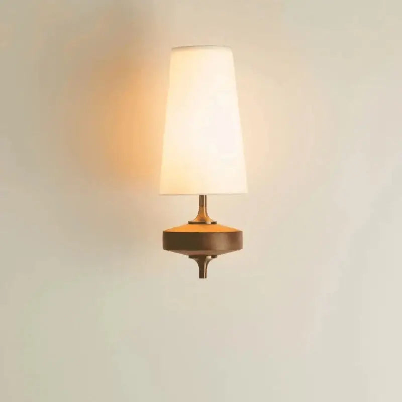 Applique murale design vintage avec motif bois élégant au style rétro