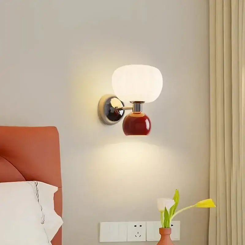 Applique Murale Discrète Pour Tête De Lit Design Arrondi