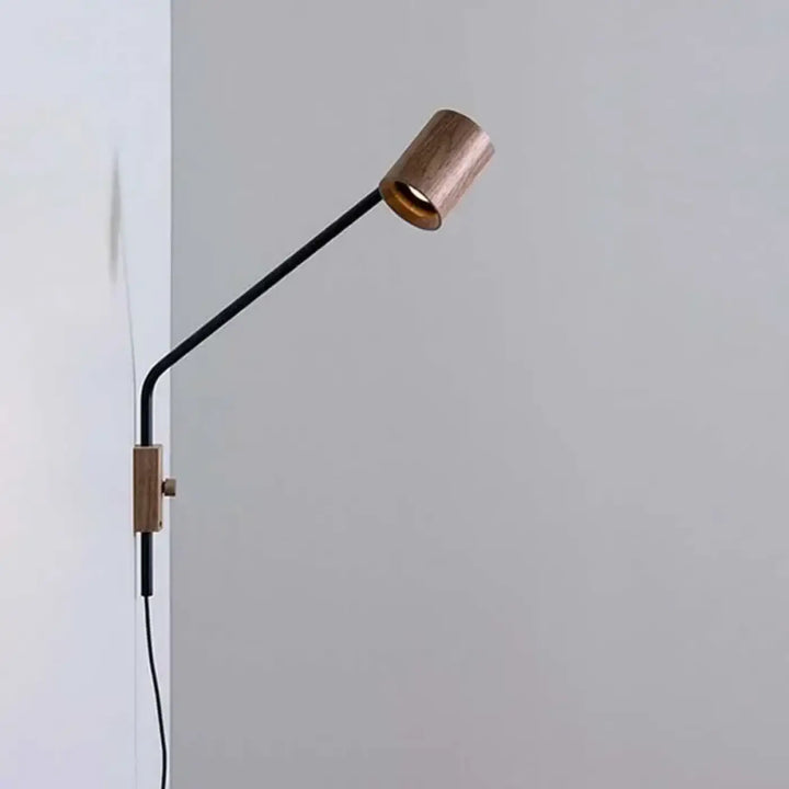 Applique murale effet bois orientable design minimaliste moderne