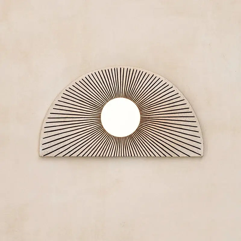 Applique murale élégante design rayé ou bicolore élégant