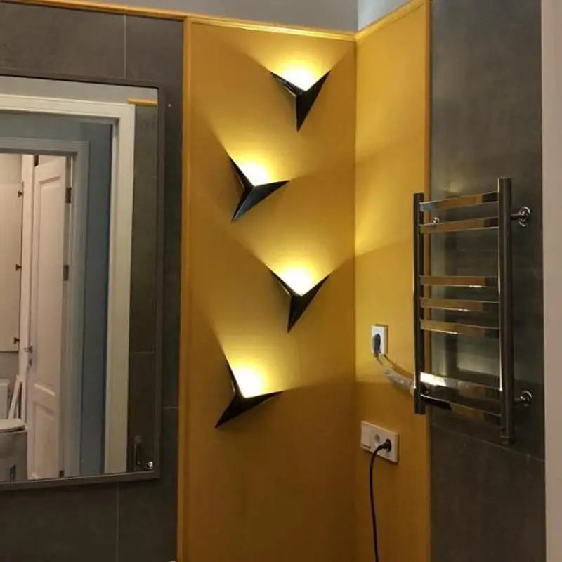 Applique Murale Étoile En Aluminium Moderne