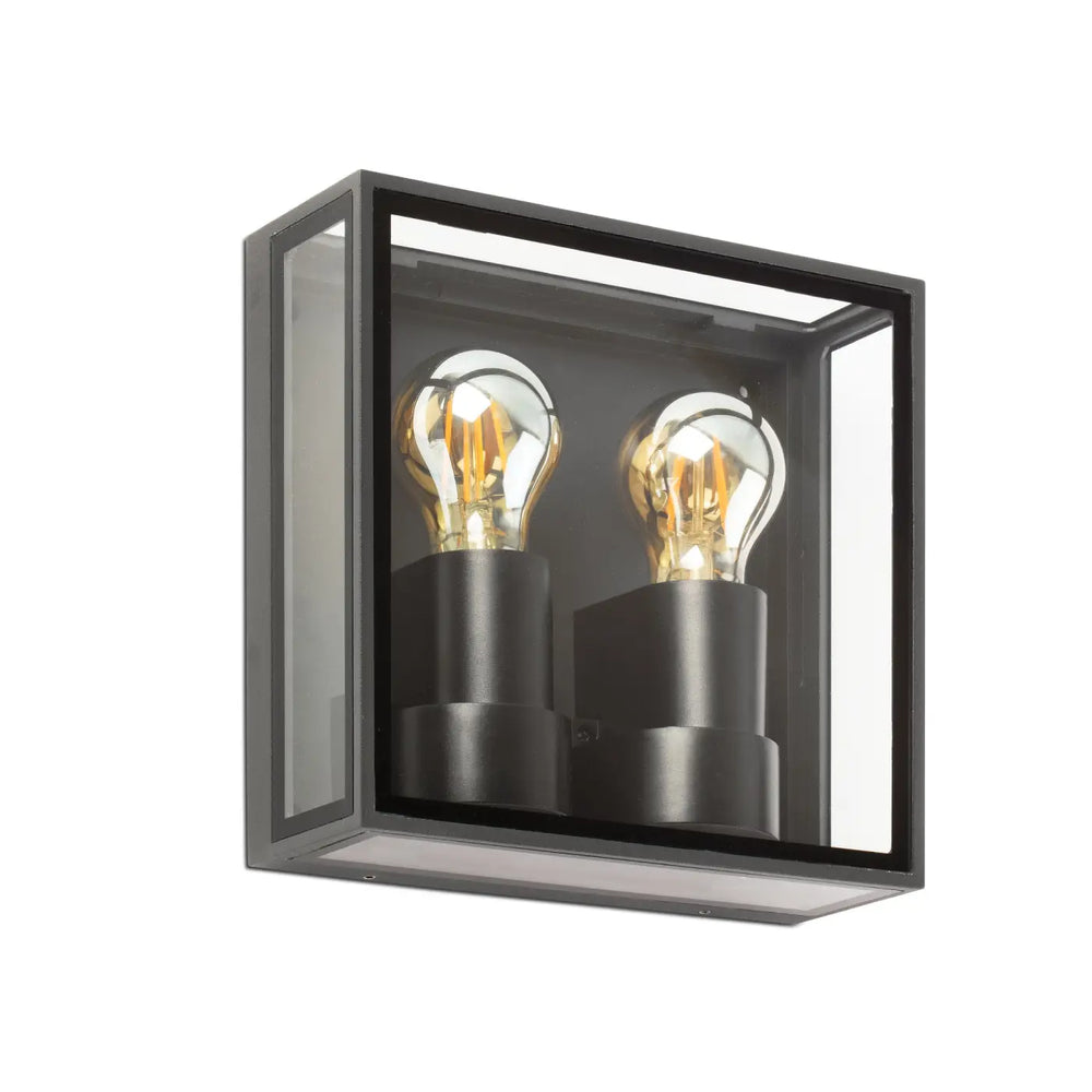 Applique extérieure Pomo gris foncé de Faro Barcelona