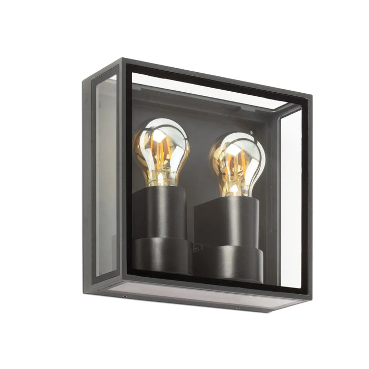 Applique extérieure Pomo gris foncé de Faro Barcelona