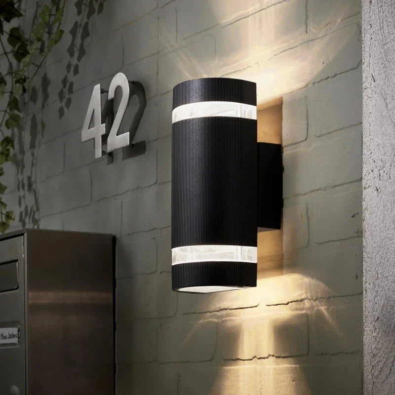 Applique Murale Extérieur Classique LED Cylindre