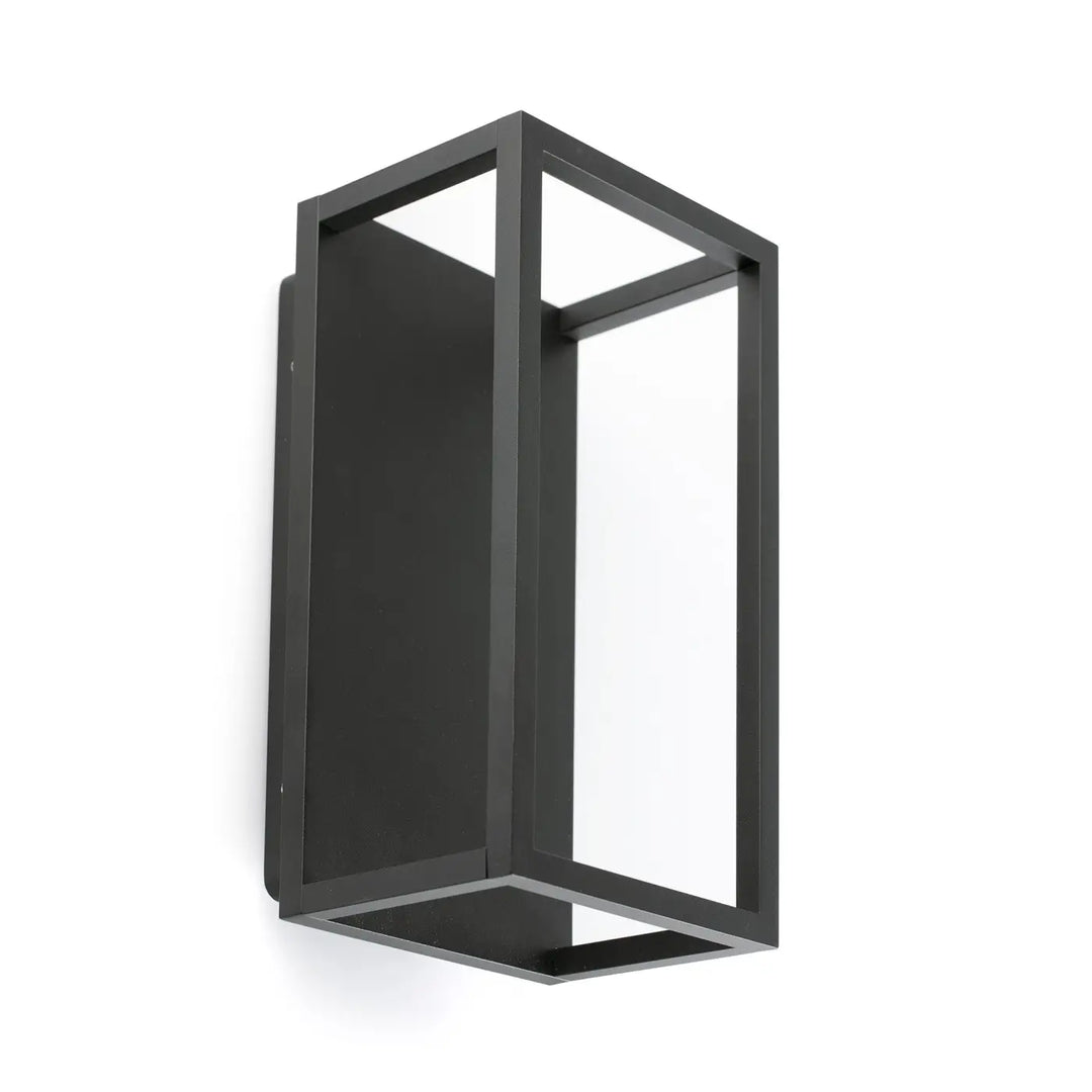 Applique extérieure Kela noire de Faro Barcelona