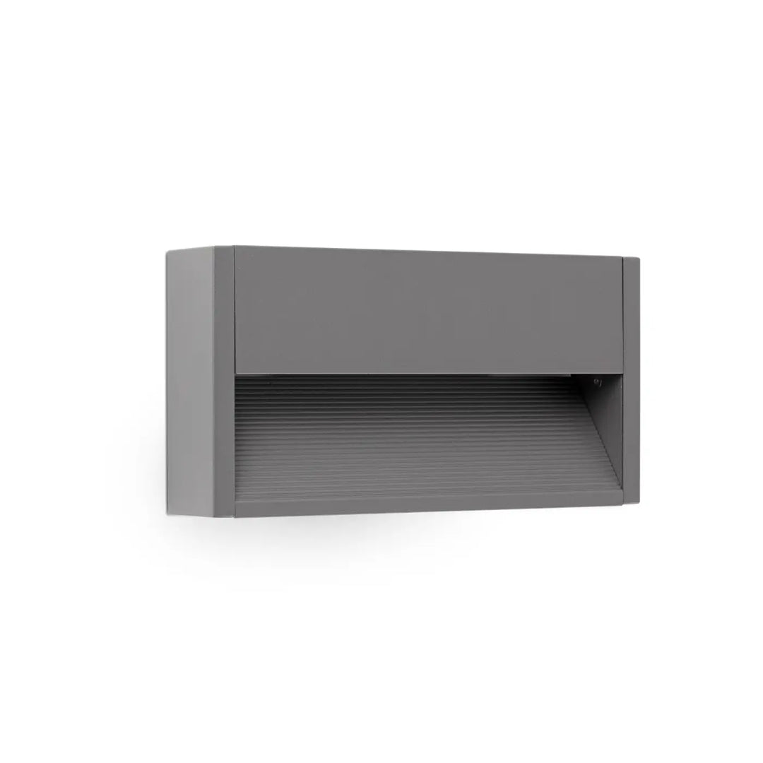 Applique d'extérieur Grada 25 cm gris foncé de Faro Barcelona