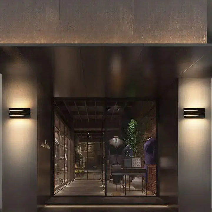 Applique Murale Extérieur LED Superposé Moderne