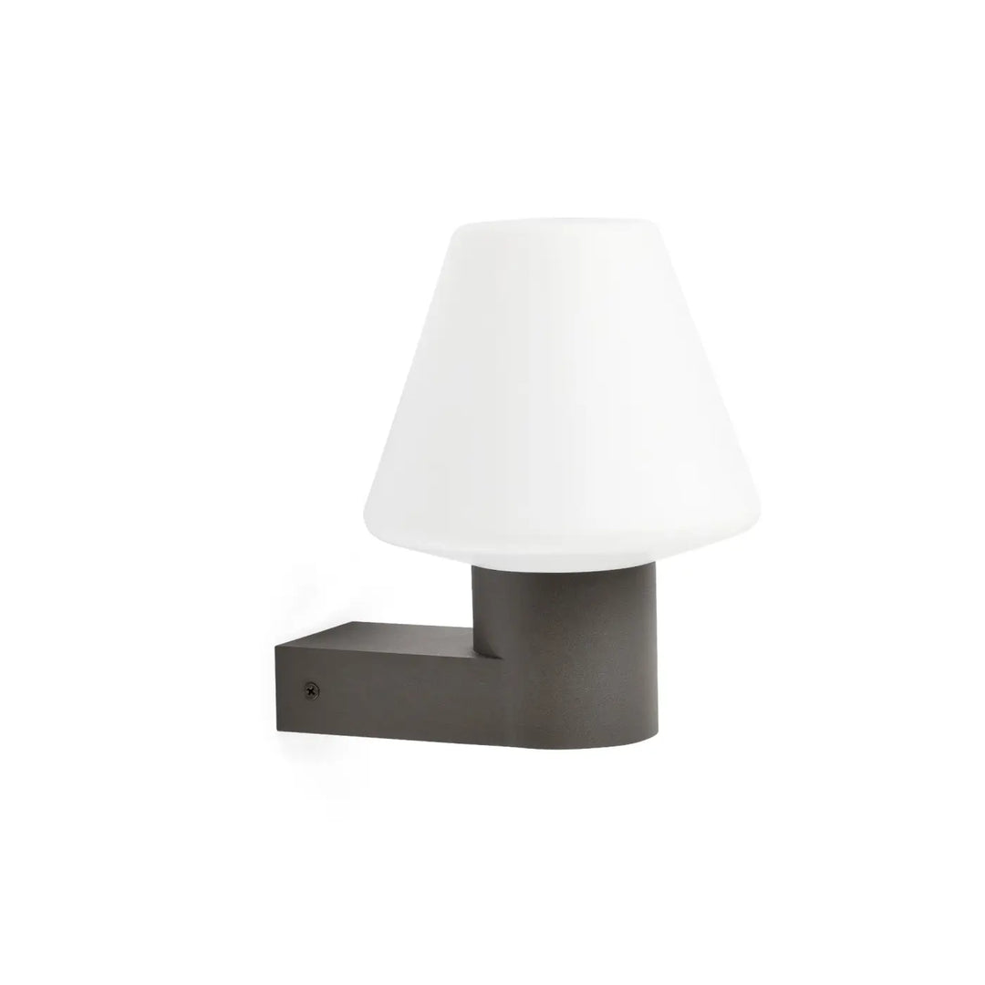 Applique extérieure Mistu gris foncé de Faro Barcelona