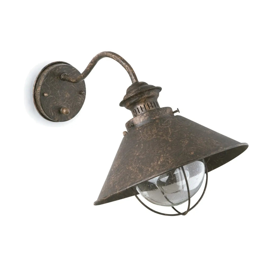 Applique extérieure Náutica 310 rouille de Faro Barcelona