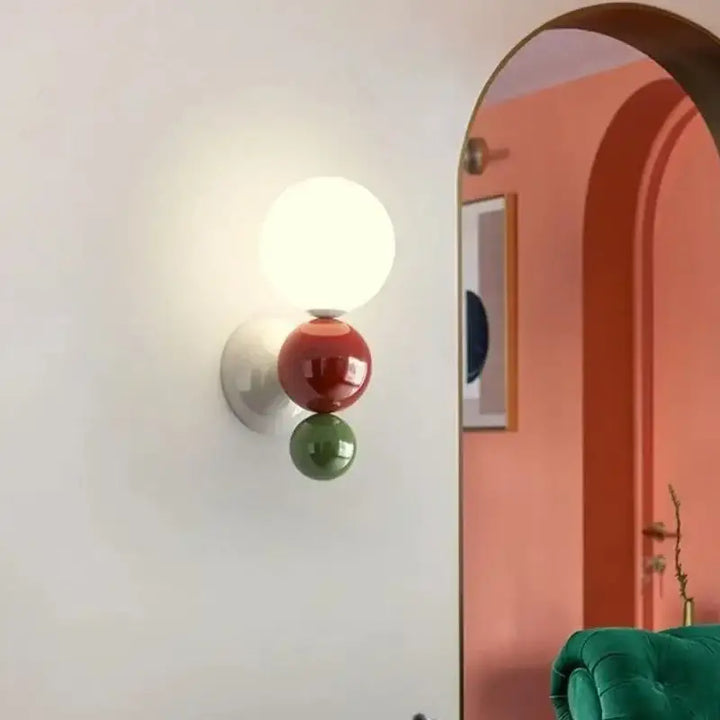 Applique murale en fer et led pour éclairage doux look chic