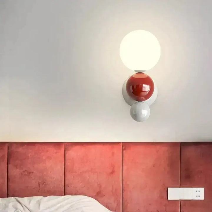 Applique murale en fer et led pour éclairage doux look chic